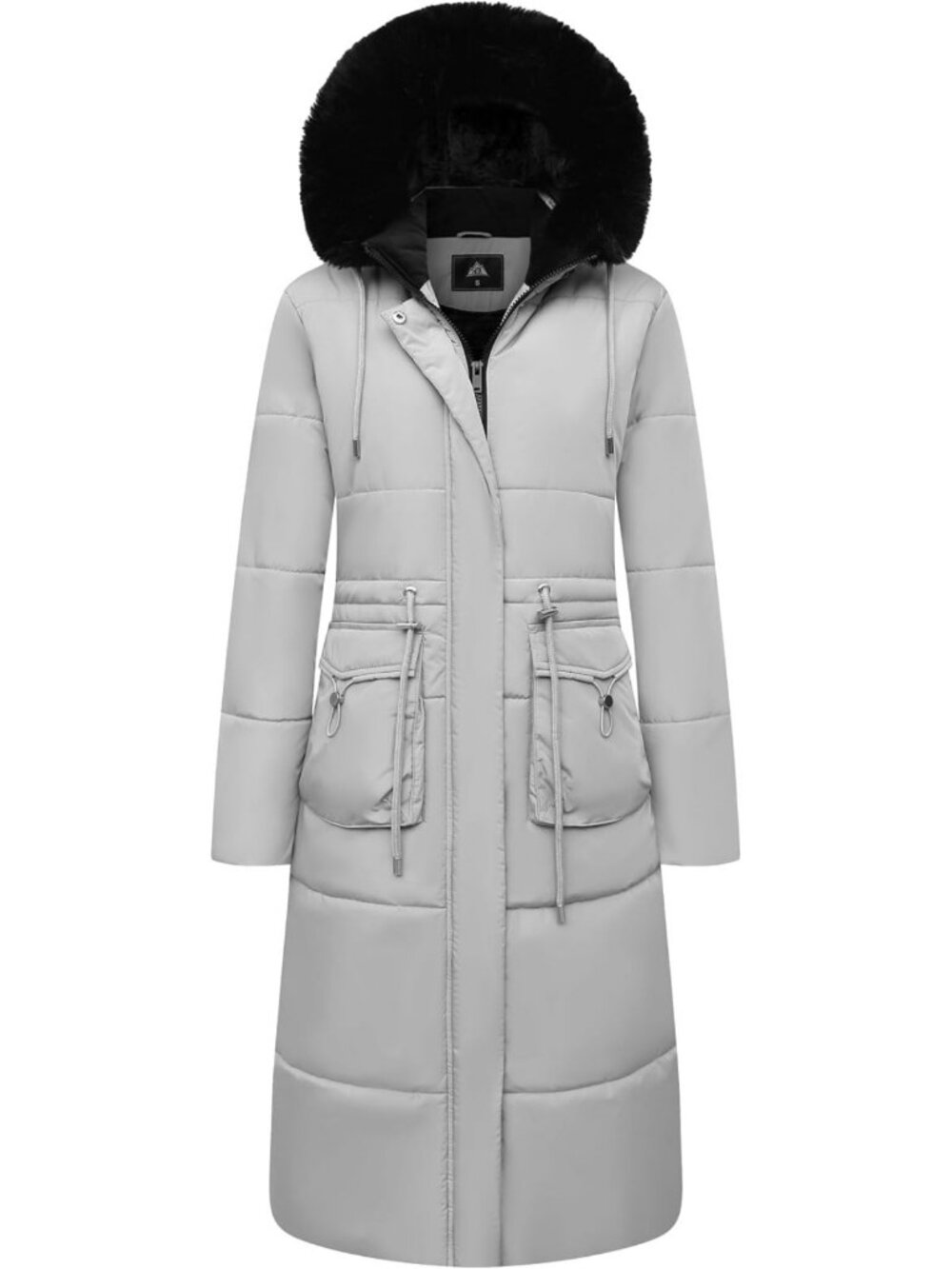 Stylish Women's Long Waterproof Puffer Coat - Warm Maxi Down Jacket for Winter